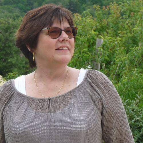 laurence stepien portrait pull marron